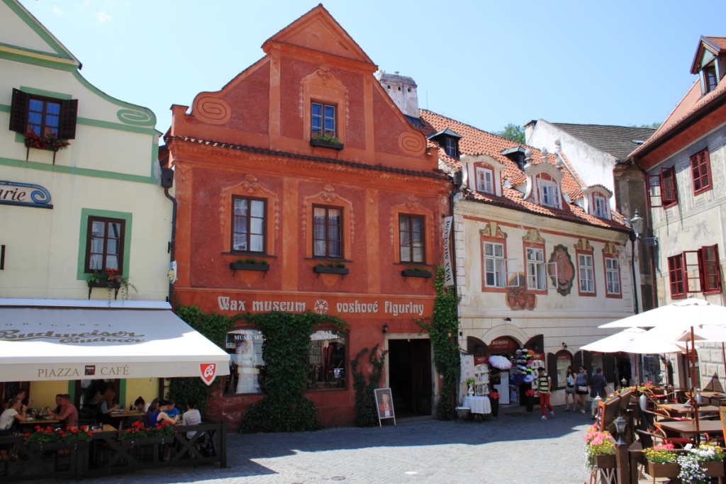 ESK KRUMLOV  MSTSK PAMTKOV REZERVACE  PAMTKA UNESCO